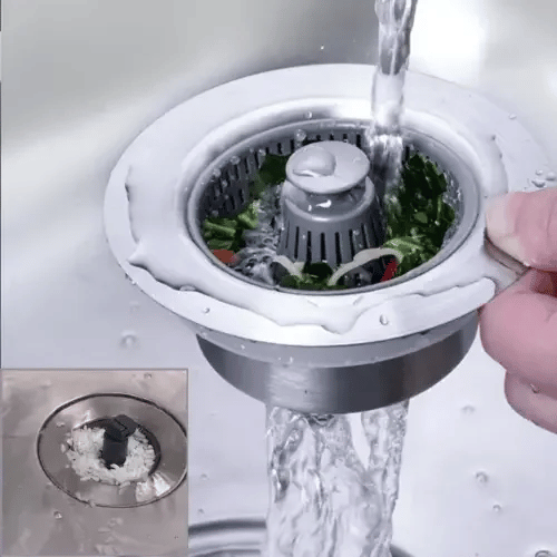Sită Pop-Up pentru Chiuvetă DrainCatch