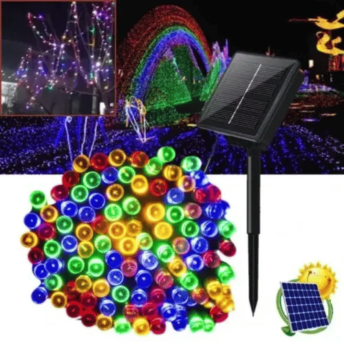 Instalație Luminoasă Solară 100LED