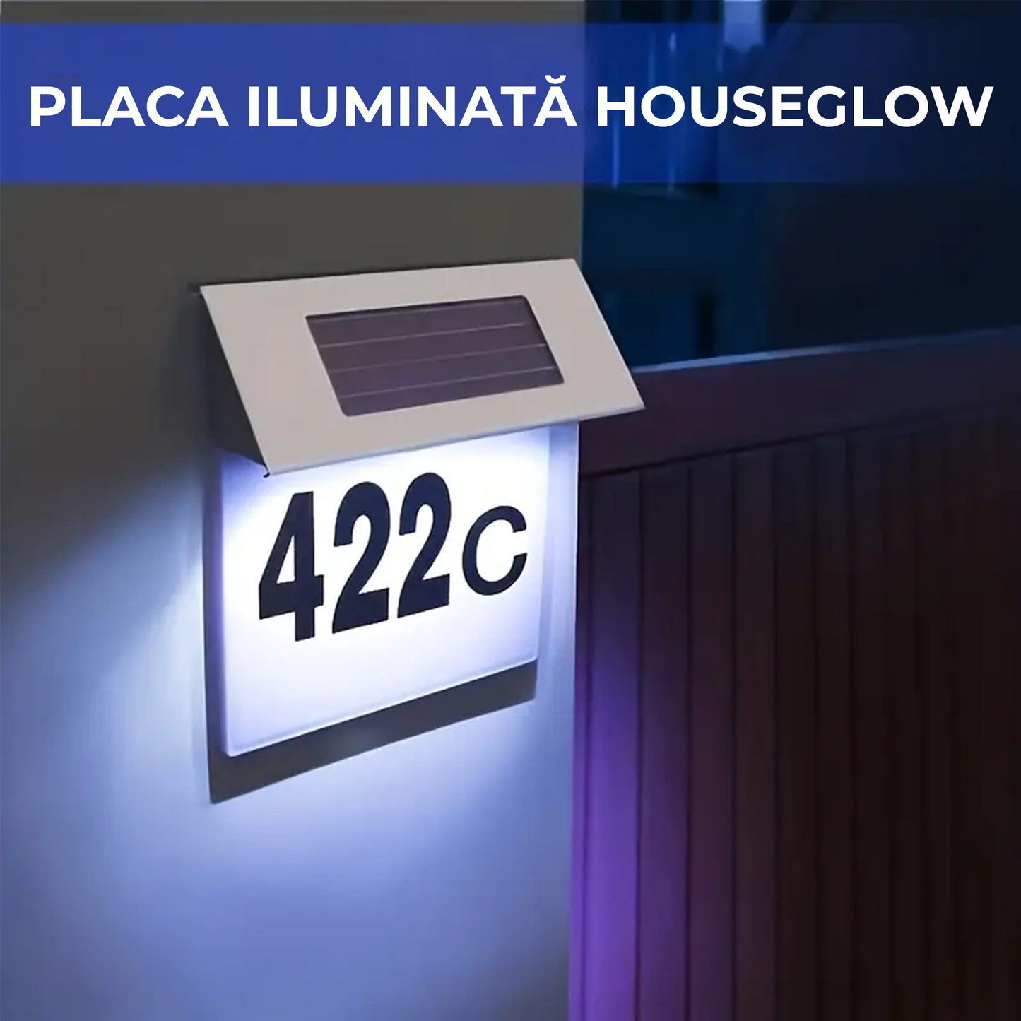 Placă Iluminată pentru Adresă HouseGlow