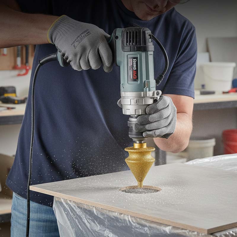 SharpSpin Cap Diamantat Universal pentru Polizor