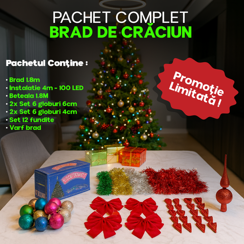 Brad de Crăciun cu Totul Inclus CompleTree