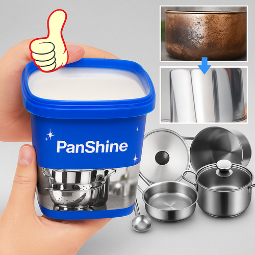 PanShine – Pasta Minune Pentru o Bucătărie Strălucitoare ✨