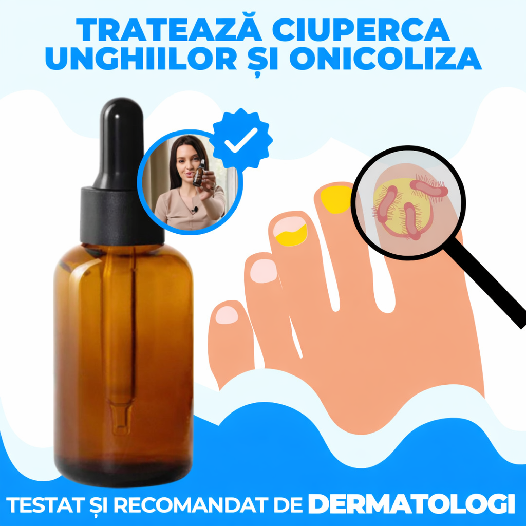 StopOnico Tratează unghiile bolnave și pielea crăpată