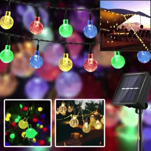 Ghirlandă Solară Decorativă SolarBubble