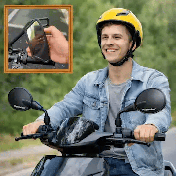 Oglindă retrovizoare pentru scutere și biciclete Retrovizor