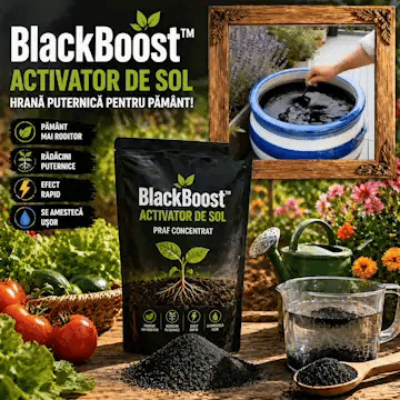 Activator de Sol BlackBoost - Hrană Puternică Pentru Pământ